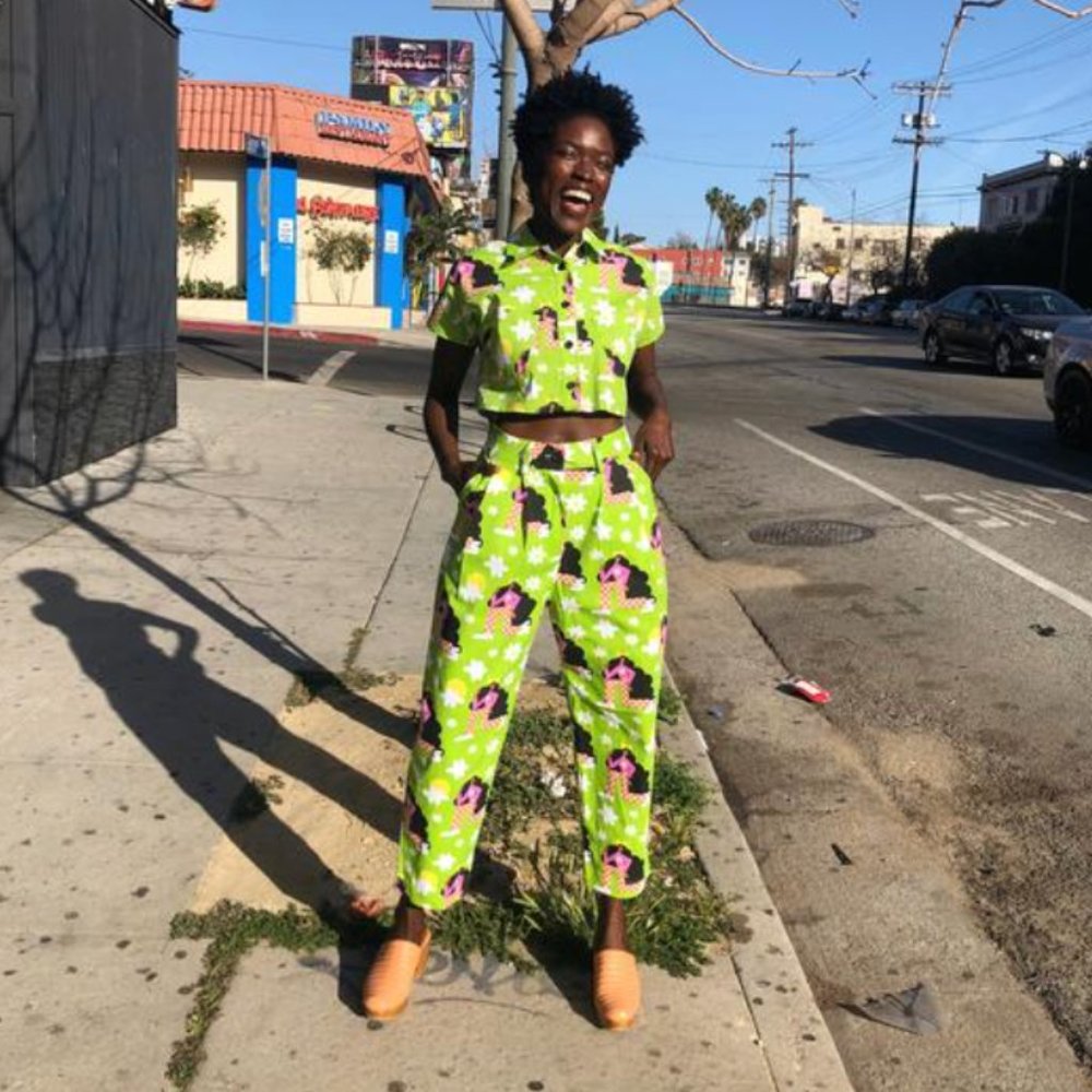 Nooworks Checker Girl Business Pants